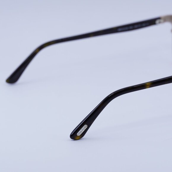 🕶️ New Tom Ford FT5733-B 028 Eyeglasses - Gold/Havana Frame 55mm - Picture 9 of 10